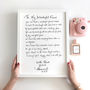 Personalised Best Friend Gift Unframed Print, thumbnail 1 of 9