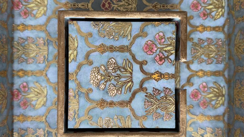 Set Of Six Wood Coasters With Case, Luxury Tableware, 1 of 10