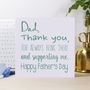 Personalised Father's Day Card, thumbnail 3 of 9