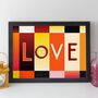 Love Print Romantic Personalised Gift Or Card, thumbnail 4 of 10