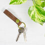 Personalised Leather Key Ring, thumbnail 4 of 4