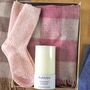 Wool Scarf, Bed Socks, Candle Cosy Gift Box, thumbnail 1 of 7