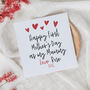 Happy First Mother's Day As My Mummy Personalised Card, thumbnail 1 of 3