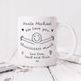 Personalised Uncle Mug 'Love You This Much', thumbnail 1 of 4