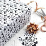 I Love You Gift Wrap Anniversary Wrapping Paper, thumbnail 2 of 4