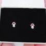 Sparkly Jellyfish Stud Earrings, thumbnail 1 of 2