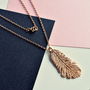 Feather Necklace, thumbnail 2 of 11