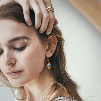 Solara Blue Chalcedony Drops, 5 of 6