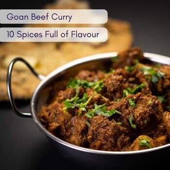 Curry Indian Spice Gift Set With Easy Indian Cookbook, 3 of 12