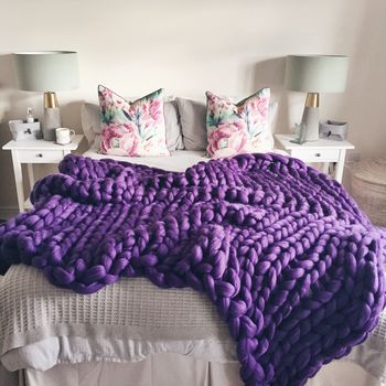 Custom Size, Stitch And Colour Giant Blanket, 10 of 12