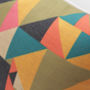 Abstract Triangles Cushion Cover, thumbnail 2 of 4