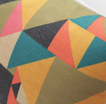 Abstract Triangles Cushion Cover, 2 of 4