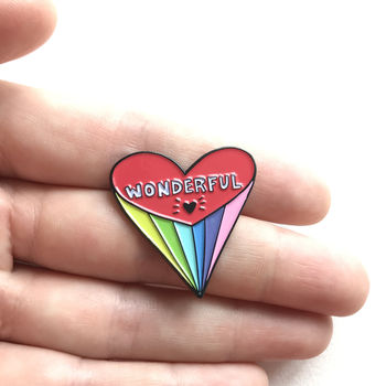 Wonderful Rainbow Pin, 4 of 8