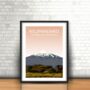 Kilimanjaro Highest Peak In Africa Art Print, thumbnail 2 of 3