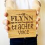 Personalised Teacher Voice Coaster, thumbnail 2 of 2