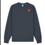 Organic Cotton Adults Embroidered Hedgehog Sweatshirt, thumbnail 3 of 12