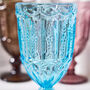 Set Of Six Roselle Coloured Wine Glasses, thumbnail 4 of 5