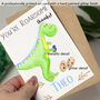 Personalised Dinosaur Thank You Card, thumbnail 3 of 4