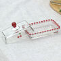 Hand Painted Glass Butter Dish – Cherry Or Lemon Design, thumbnail 6 of 10