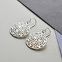 Sterling Silver Starry Night Dangly Earrings, thumbnail 1 of 5