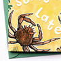 Funny Belated Birthday Card, thumbnail 2 of 5