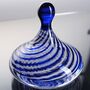 Handmade Triangolo Piatto Hand Blown Glass Sculpture, thumbnail 3 of 12