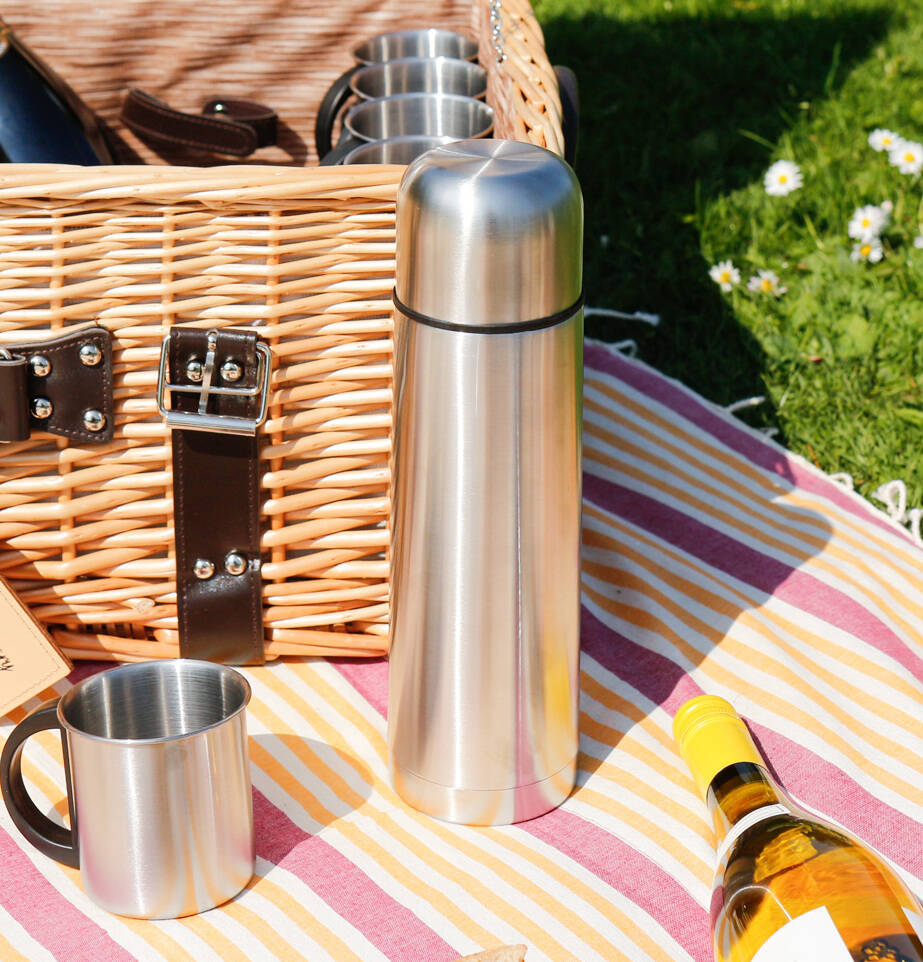 Rocamadour Luxury Six Person Wicker Picnic Hamper By Dibor