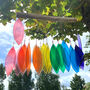 Rainbow Glass Wind Chime, thumbnail 5 of 7