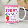 Personalised Berry Best Auntie Mug, thumbnail 4 of 4