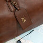 Personalised Weekend Holdall With Initials Luggage Tag, thumbnail 5 of 9