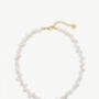 Baroque Pearl Choker Necklace, thumbnail 2 of 4