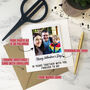 Personalised Valentine's 3D Photo Card, thumbnail 2 of 7