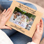 Personalised Engraved Mr And Mrs Wedding Photo Frame, thumbnail 1 of 6