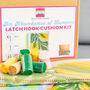 An Abundance Of Lemons Latch Hook Cushion Craft Kit, thumbnail 5 of 5