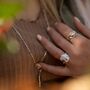 Maxi Feather Sterling Silver Necklace, thumbnail 5 of 6