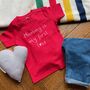 'Mummy Is My First Love' Baby Toddler T Shirt, thumbnail 3 of 3