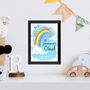 Personalised Kid's Rainbow Wall Print, thumbnail 3 of 12
