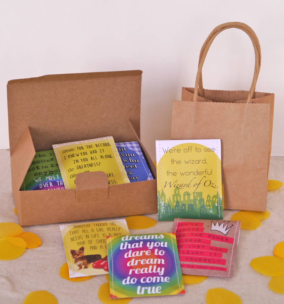 wizard of oz tea gift set by victoria mae designs | notonthehighstreet.com