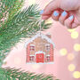 Personalised Gingerbread House Decoration, thumbnail 1 of 2