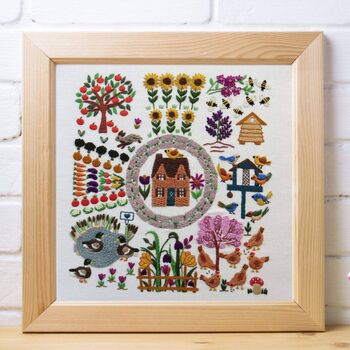 A Wonderful Life Hand Embroidery Kit, 12 of 12