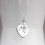 Personalised Child's Christening Cross Necklace, thumbnail 1 of 6