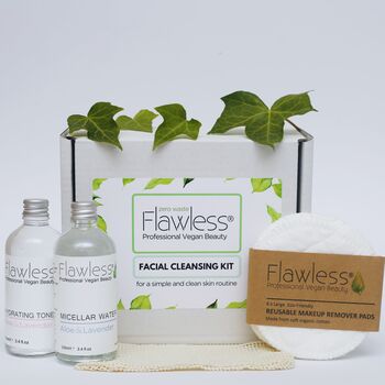 Vegan Facial Cleansing Kit, Naturally Clean Beauty, 5 of 9
