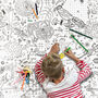 Colour In Giant Poster Tablecloth Puzzle Personalise It, thumbnail 1 of 5