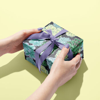 Luxury Succulent Wrapping Paper Sheets, 3 of 5