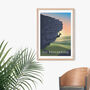 Go Bouldering Travel Poster Art Print, thumbnail 4 of 8