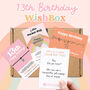 13th Birthday | Wish Box Letterbox Gift | Birthday Gift For Teen Girl, thumbnail 1 of 3