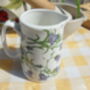 Cream Jug In Harebell Design, thumbnail 4 of 6