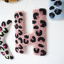 Pink Leopard Print Decorative Letter, thumbnail 1 of 6