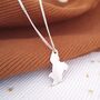 Sterling Silver Derbyshire Necklace, thumbnail 7 of 8