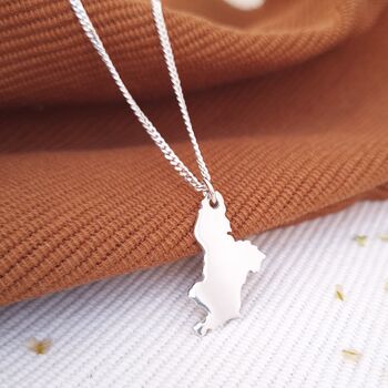 Sterling Silver Derbyshire Necklace, 7 of 8